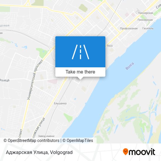 Аджарская Улица map