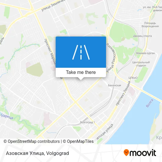 Азовская Улица map