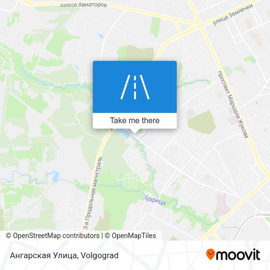 Ангарская Улица map
