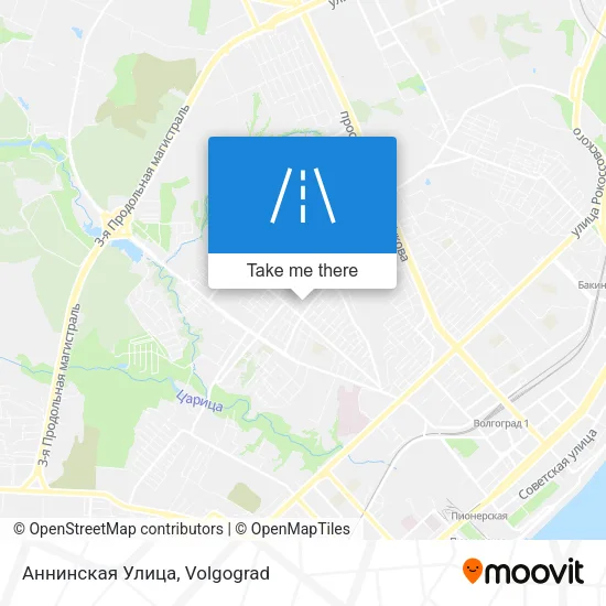 Аннинская Улица map