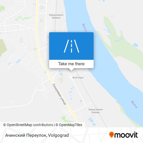 Ачинский Переулок map