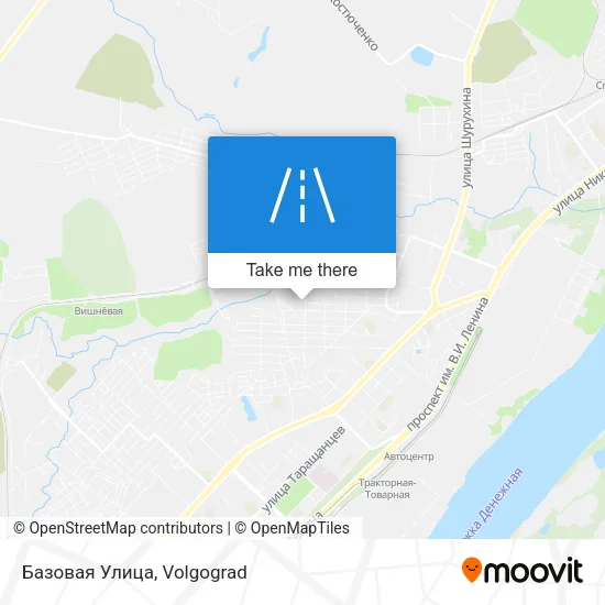 Базовая Улица map