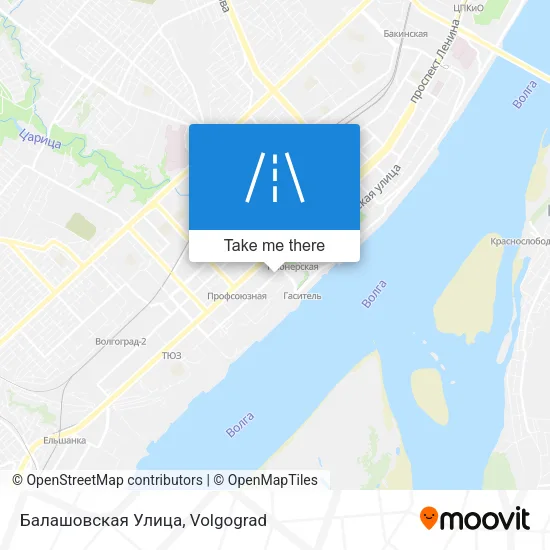 Балашовская Улица map