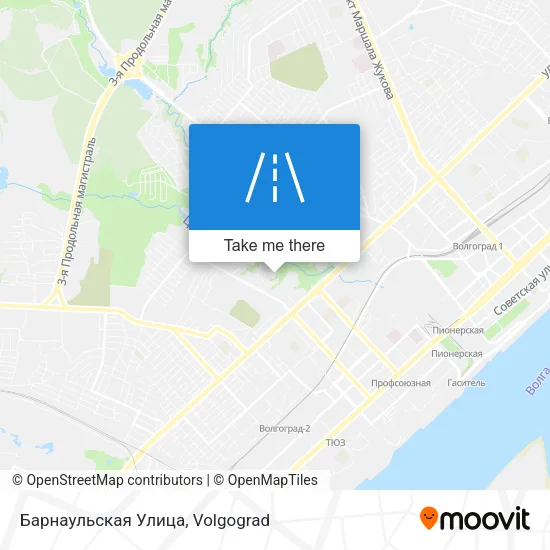 Барнаульская Улица map