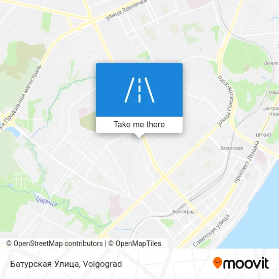Батурская Улица map