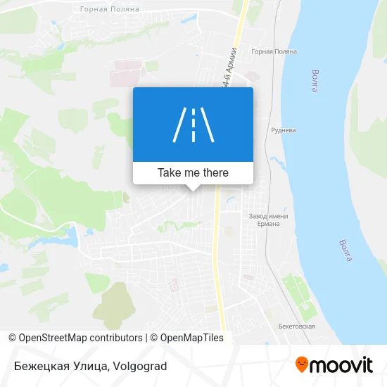 Бежецкая Улица map