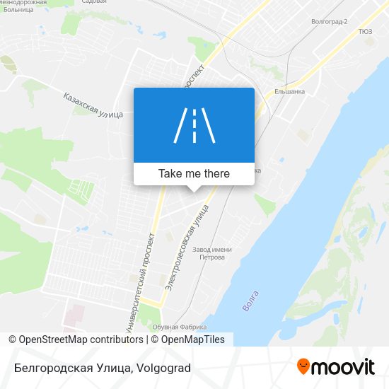 Белгородская Улица map