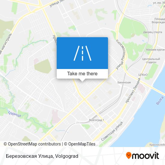 Березовская Улица map
