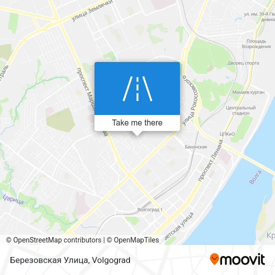 Березовская Улица map