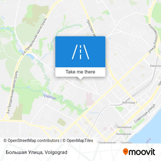 Большая Улица map