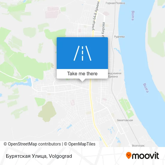 Бурятская Улица map