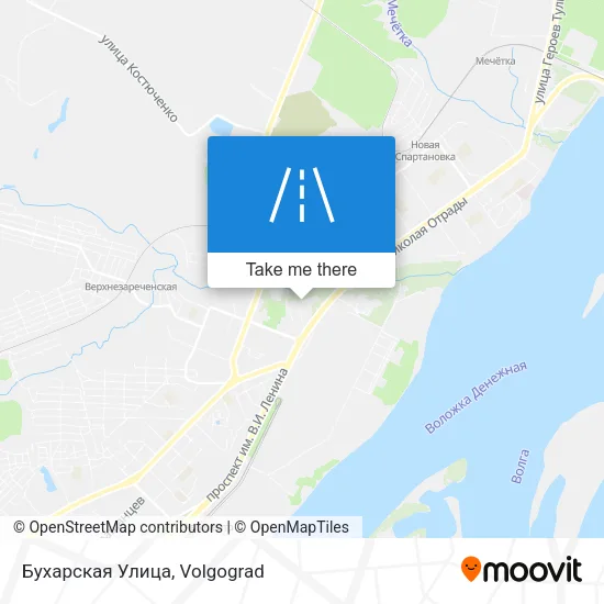 Бухарская Улица map