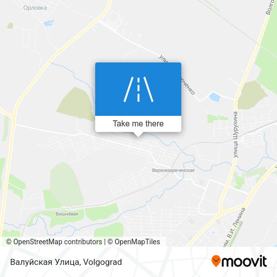 Валуйская Улица map