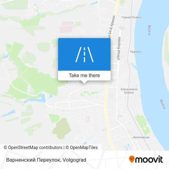 Варненский Переулок map