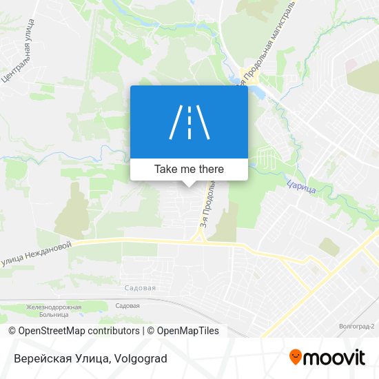 Верейская Улица map