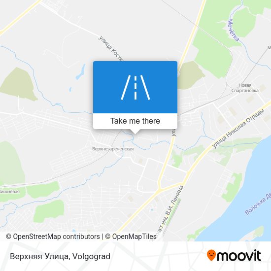 Верхняя Улица map