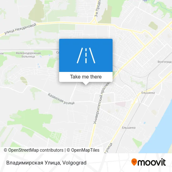 Владимирская Улица map