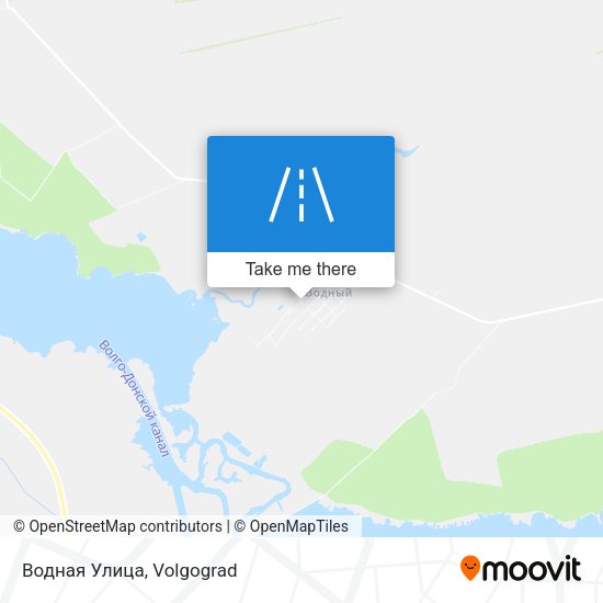 Водная Улица map