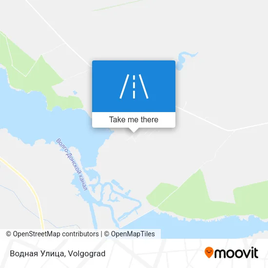 Водная Улица map