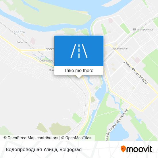 Водопроводная Улица map