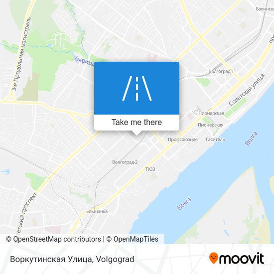 Воркутинская Улица map