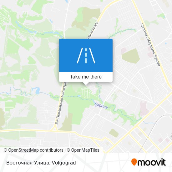 Восточная Улица map