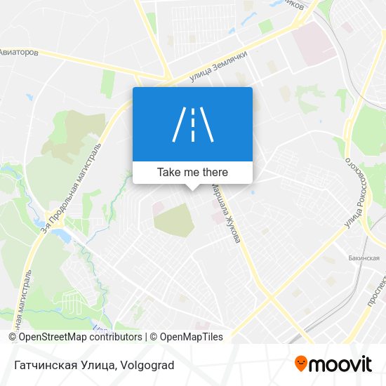 Гатчинская Улица map