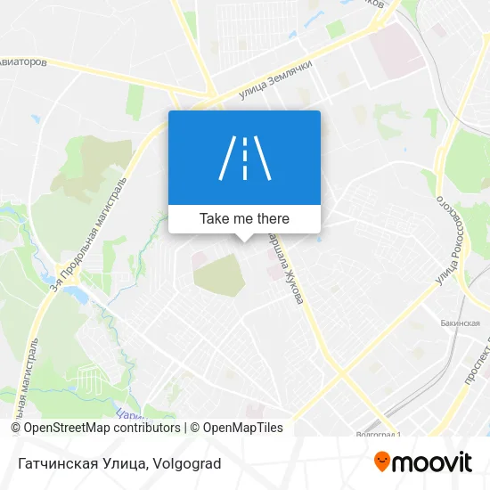 Гатчинская Улица map