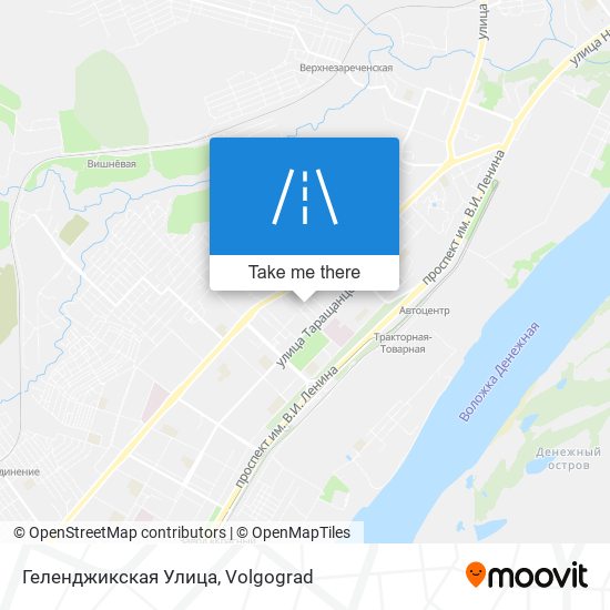 Геленджикская Улица map