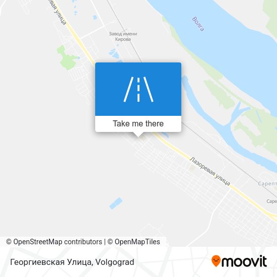 Георгиевская Улица map