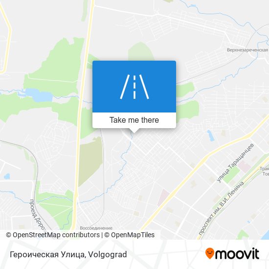 Героическая Улица map