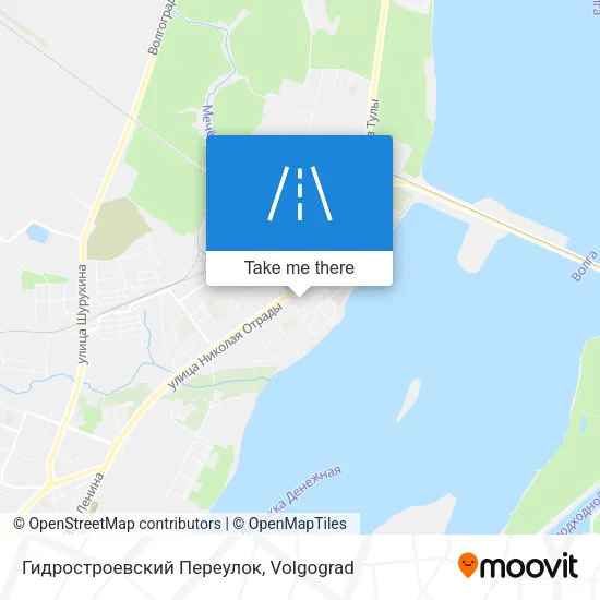 Гидростроевский Переулок map