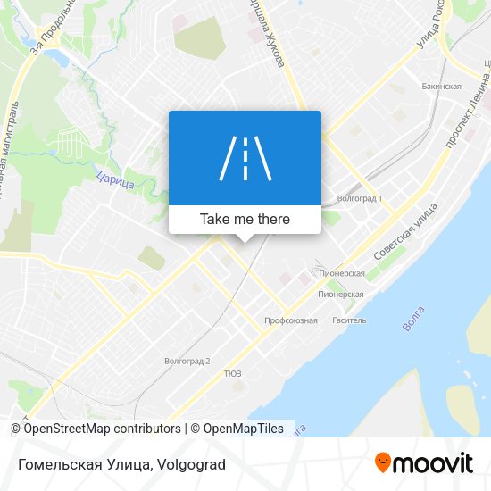 Гомельская Улица map