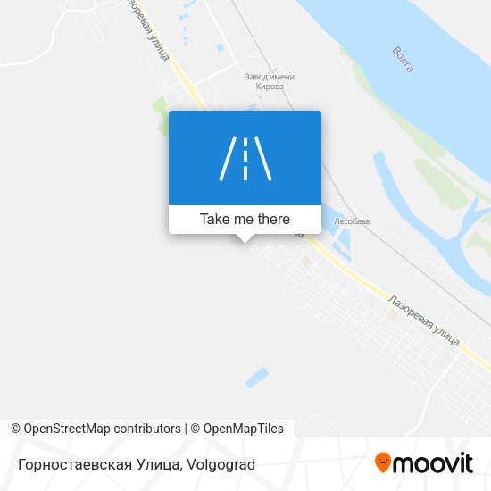 Горностаевская Улица map