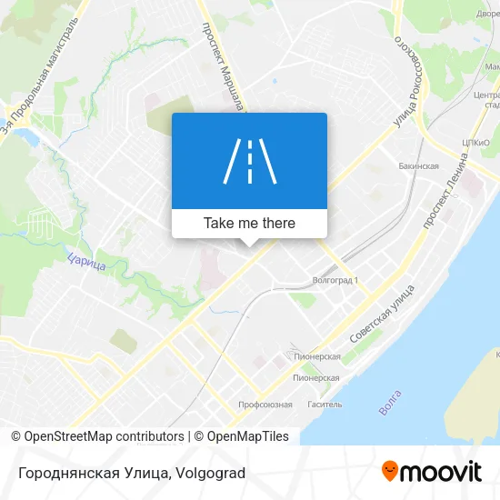 Городнянская Улица map