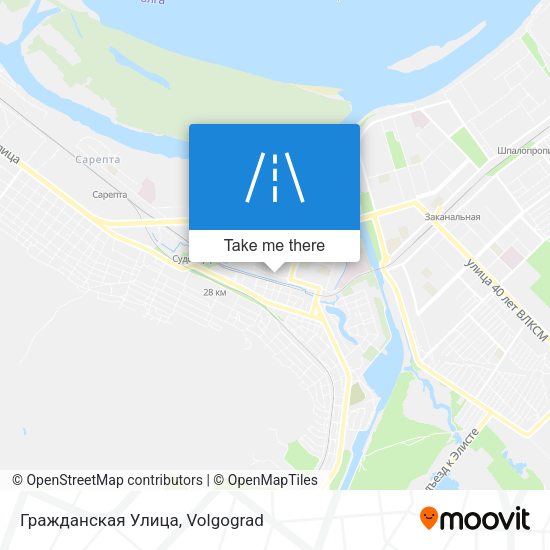 Гражданская Улица map