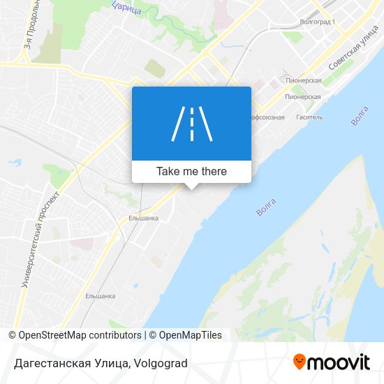 Дагестанская Улица map