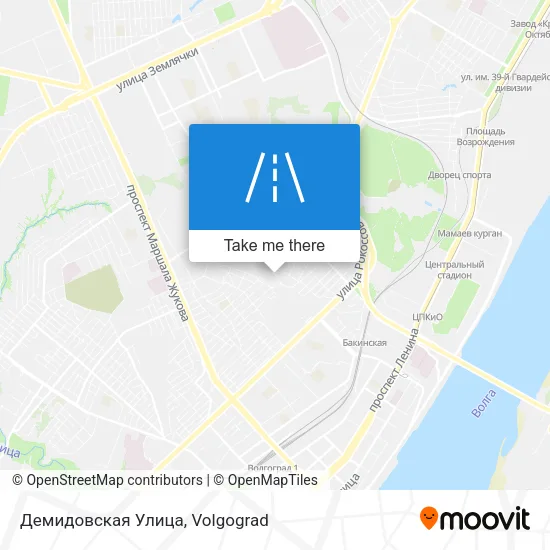 Демидовская Улица map