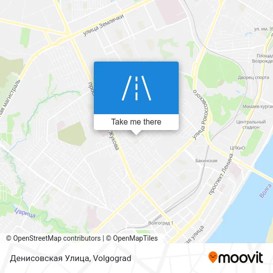 Денисовская Улица map