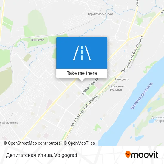Депутатская Улица map