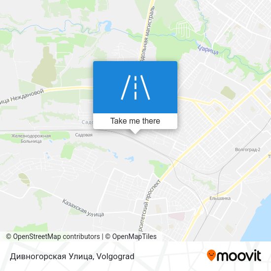 Дивногорская Улица map