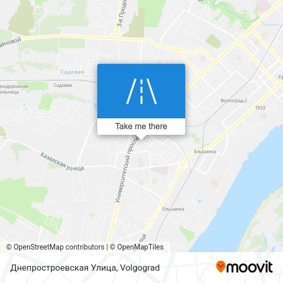 Днепростроевская Улица map