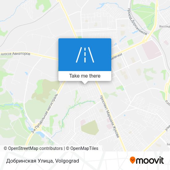 Добринская Улица map