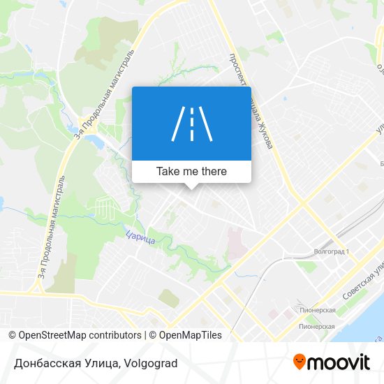 Донбасская Улица map