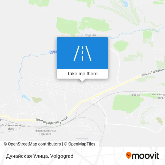 Дунайская Улица map
