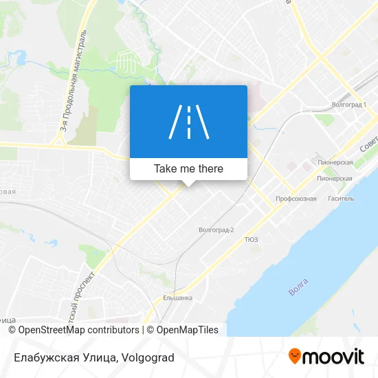 Елабужская Улица map