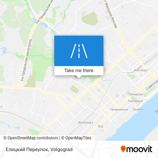 Елецкий Переулок map