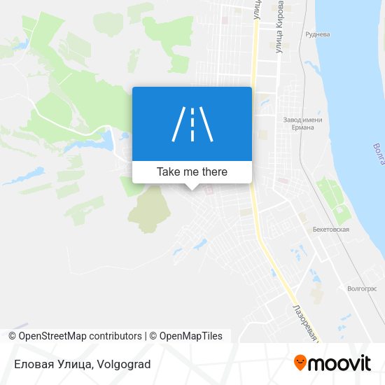 Еловая Улица map