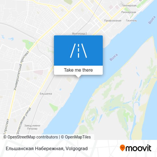 Ельшанская Набережная map