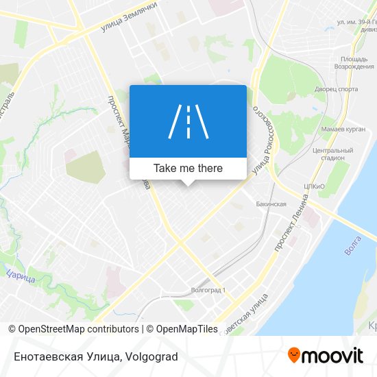 Енотаевская Улица map